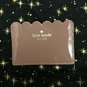 NWT Gorgeous Kate Spade ♠️ smoky purple card slot